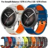 Silicone 22mm Bracelet For Huami Amazfit Balance Bip 5 Smart watch strap For Amazfit GTR 4 3 Pro/GTR 2E/47mm Sports watch strap